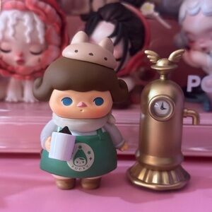 SOLD **Discontinued Pucky rabbit cafe- rabbit barista